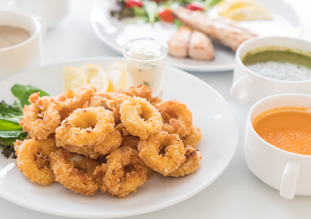 TEMPURA BATTERED KING PRAWNS